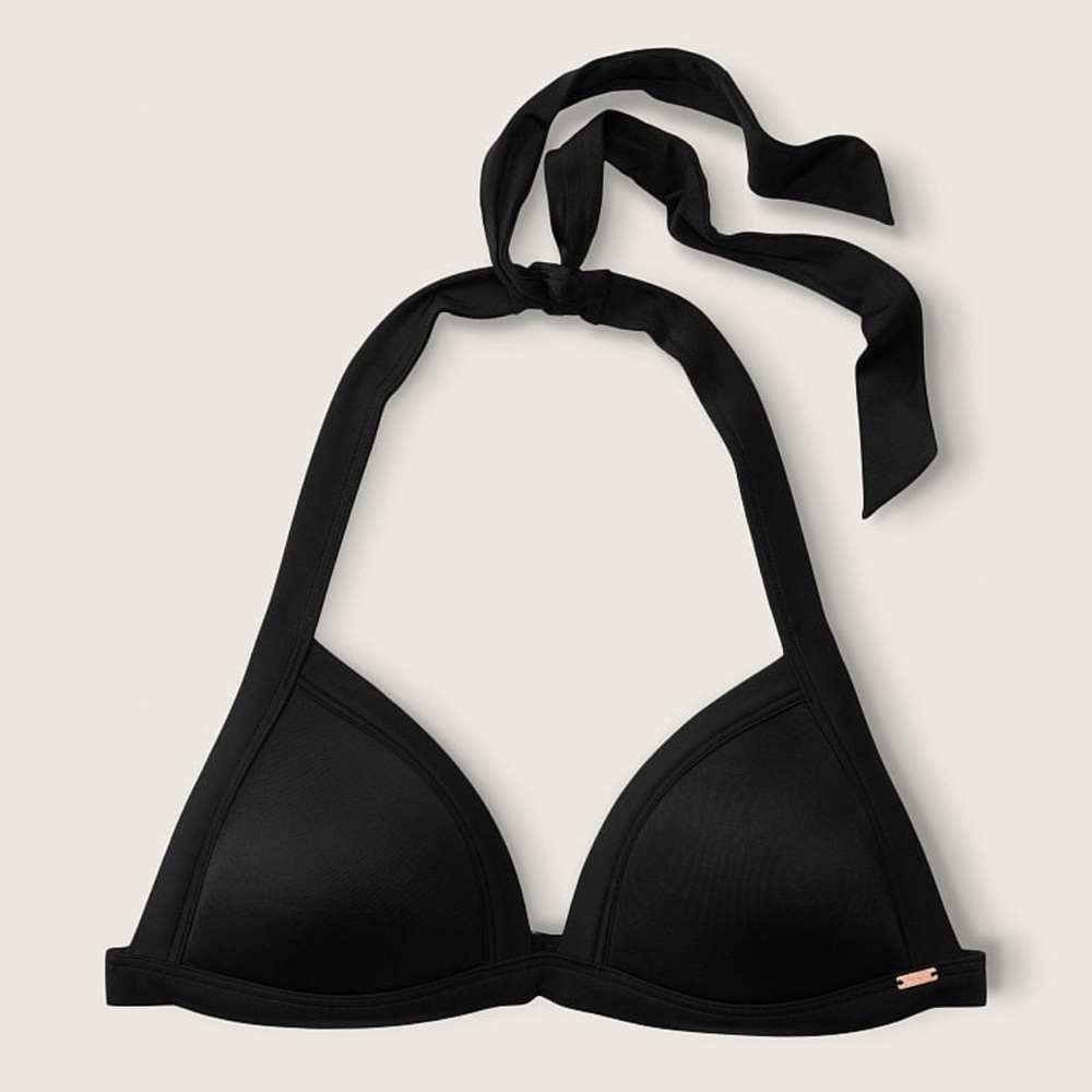 PINK Push Up Triangle Bikini Top